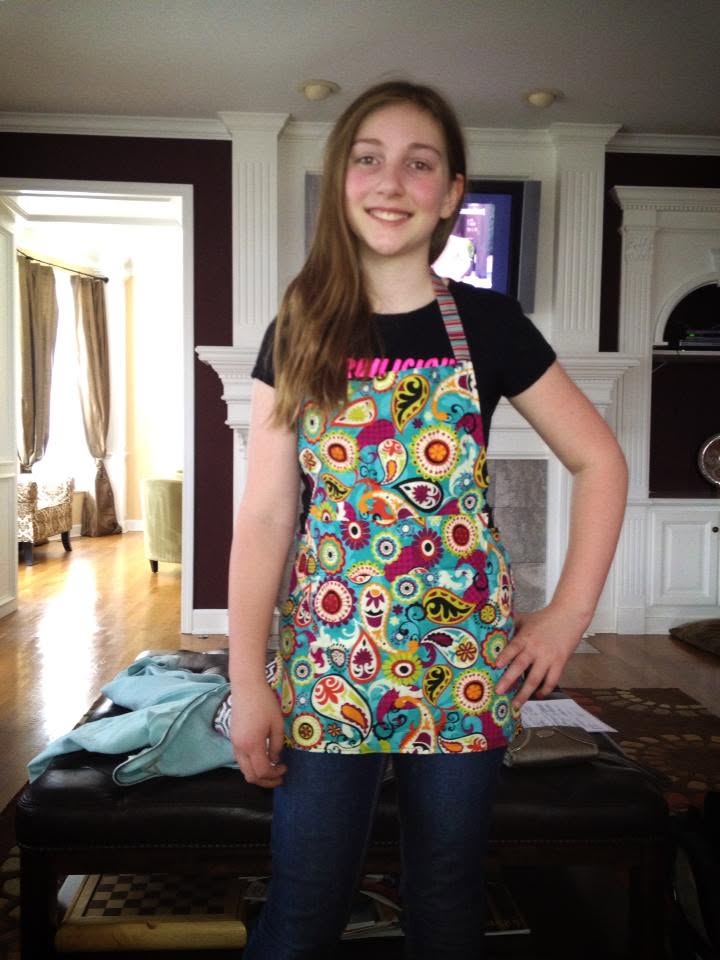 Middle school sewing project